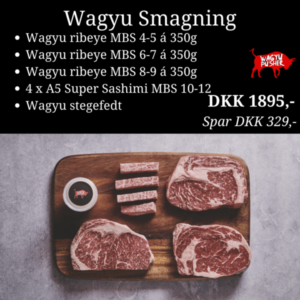 Wagyu Smagning - 4-5 pers.