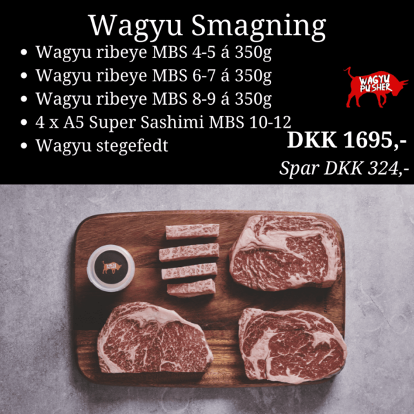 Wagyu Smagning - 4-5 pers.