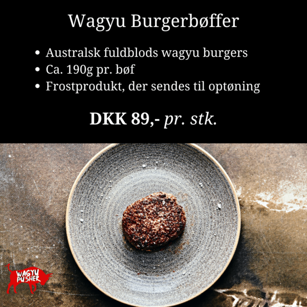 Australsk Wagyu Burger