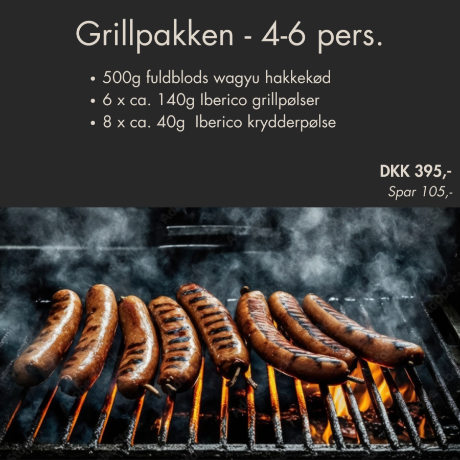 Grillpakken - 4-6 pers.