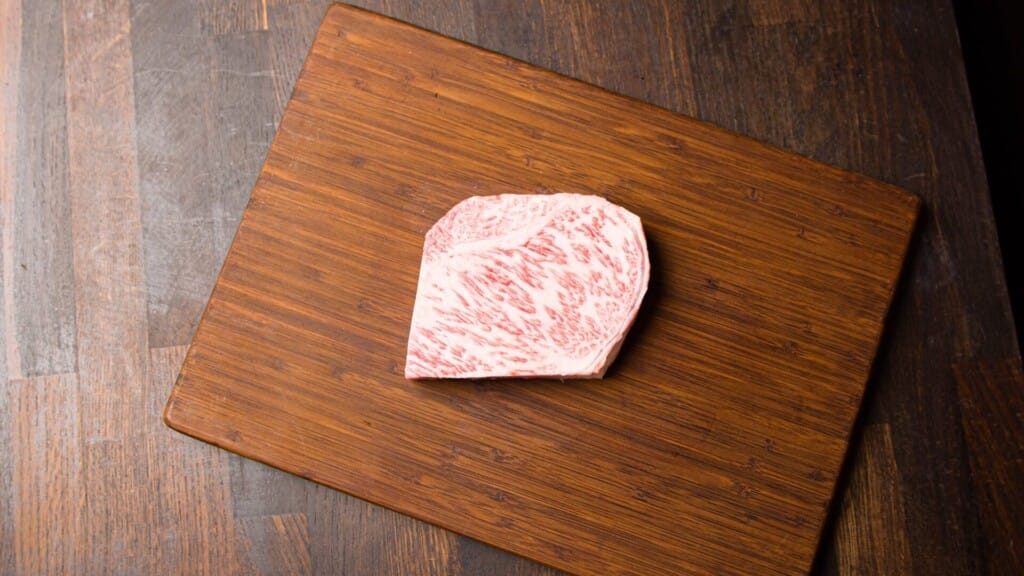 Japansk A5+ Wagyu Striploin MBS 10-12 - 250g