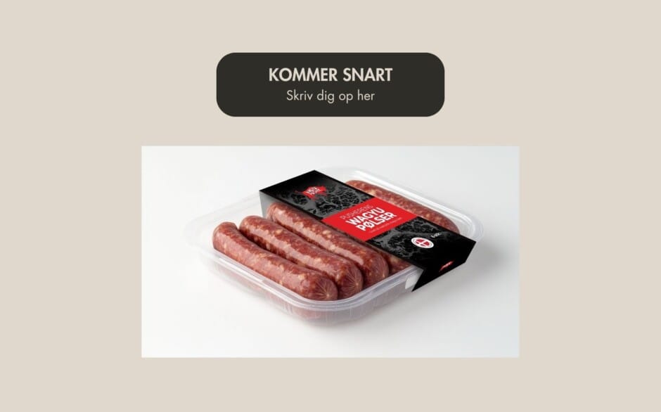 Wagyu grillpølse (4 x 80g)