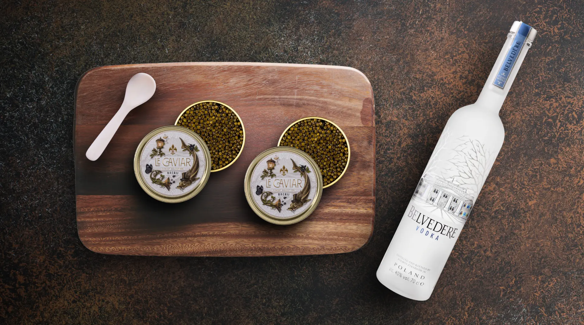 Belvedere & caviar