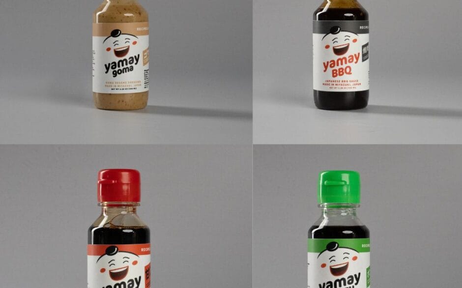 Japanske saucer - Soya, Goma, Ponzu, BBQ (100 ml/stk.)